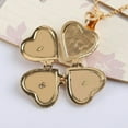 thumbnail image 1 of QQTDFG 925 Silver Plated Heart 4 Picture Locket Photo Flower Petal Pendant Necklace-#1, 1 of 2