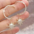 thumbnail image 1 of QQTDFG Boho Tibetan 925 Silver Sun Moon Hook Dangle Drop Earrings Women Party Jewelry-#3, 1 of 9