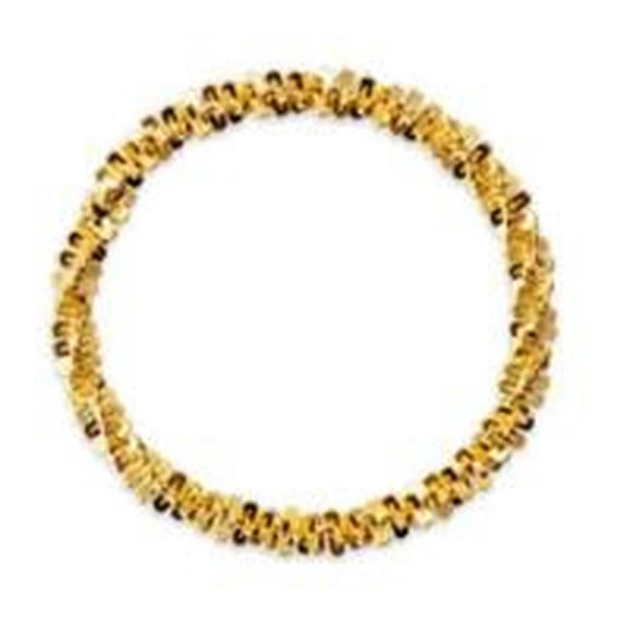 QQTDFG 925 Sterling Silver Bling Starry Soft Thin Dainty Midi Knuckle Pinkie Ring A3159-4-Gold