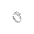 thumbnail image 1 of QQTDFG 925 Sterling Silver Ear Cuff Baguette CZ Clip-on Earring F1077-Silver with Clear Stone-1 single cuff (1 piece), 1 of 9