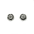 thumbnail image 1 of QQTDFG 925 Sterling Silver Flower Stud Earrings Single or Pair A4384-1 pair (2 pieces), 1 of 6