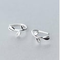 thumbnail image 1 of QQTDFG 925 Sterling Silver Leaf Branch Little Ear Cuff Hook Earrings Women Gift A1063-default, 1 of 9