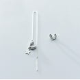 thumbnail image 1 of QQTDFG 925 Sterling Silver Star Threader Thread Line Cuff Earrings Women A1924-default, 1 of 8