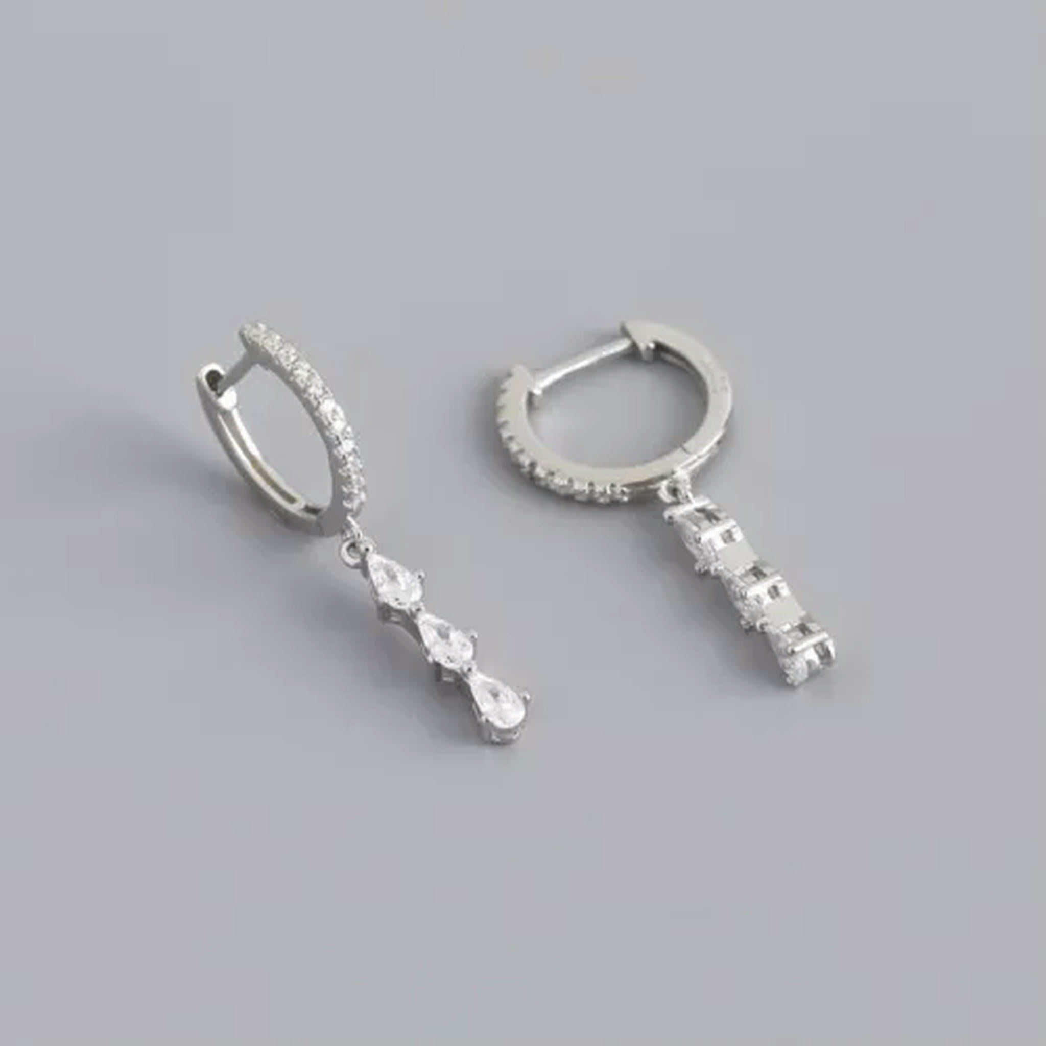 PANDORA Knotted Hearts 925 Sterling Silver Earrings