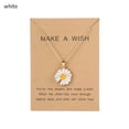 thumbnail image 1 of QQTDFG Adjustable Cute Daisy Flower Necklace Collar Neck Jewelry Sunflower Necklace-white, 1 of 9