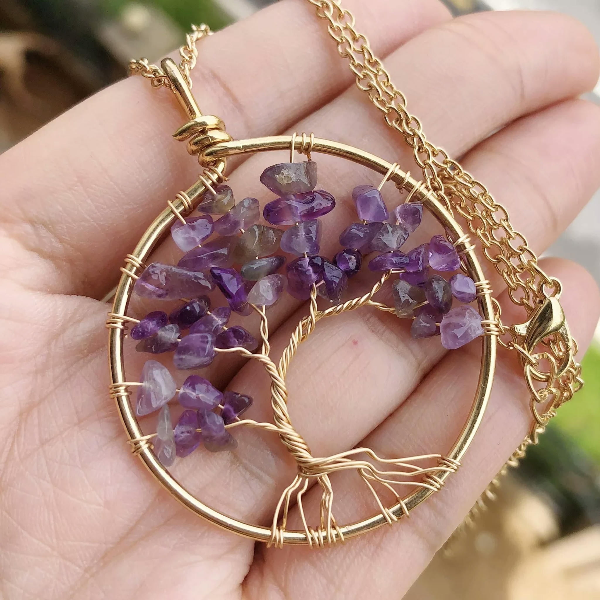 4 Pairs Handmade Wooden Teardrop Earrings Set - Lightweight Tree Of Life Geometric Dangles For Women