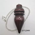 thumbnail image 1 of QQTDFG Amulet Natural Wooden Pendulum Wooden Reiki Spiritual Pendulo-Style 6, 1 of 9