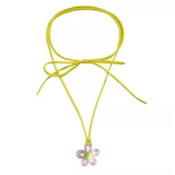 QQTDFG Beach Party Floral Collar Summer Flower Necklace New Floral Choker-7