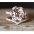 thumbnail image 1 of QQTDFG Elegant 925 Silver Rings Round Cut Cubic Zirconia Women Wedding Jewelry Sz 6-10-8-#5, 1 of 3