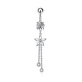 thumbnail image 1 of QQTDFG Faux Fake Belly Rings Anti-allergy Belly Button Ring Body-4, 1 of 5