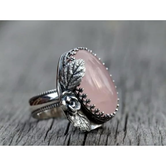 QQTDFG Flower 925 Silver Jewelry Wedding Rings for Women Fashion Ring Size 6-10-7-#2