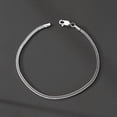 thumbnail image 1 of QQTDFG Hip Hop Titanium Steel Personal Cool Fox Tail Chains Bracelet for Men Women 2mm-2mm 17cm (6.69inch), 1 of 8
