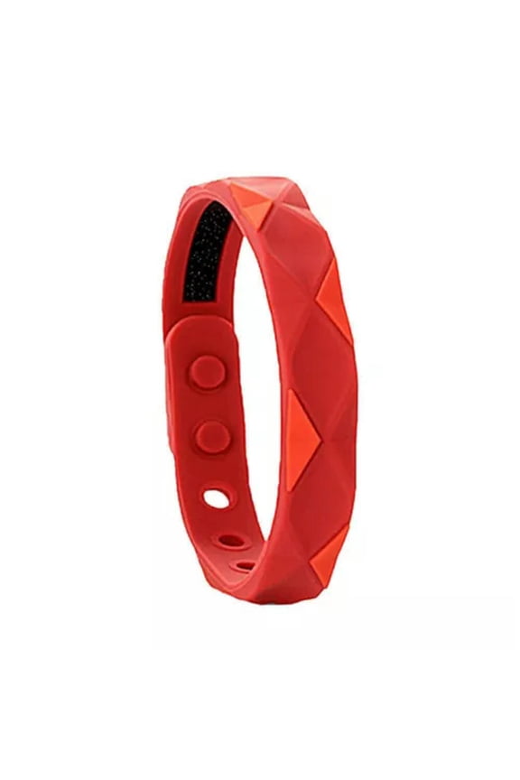 Ions Wristband Red Up Far Infrared Bracelet Anti-Static Sports Bracelets-Red-style1