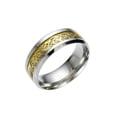 thumbnail image 1 of QQTDFG Men's Stainless Steel Titanium Fashion Party Jewelry Punk Rings Gift Size 7-13-#4-11, 1 of 6