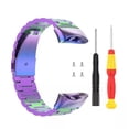 thumbnail image 1 of QQTDFG Multipurpose Stainless Steel 3 Link Timepiece Strap Compatible With Various-D-F45, 1 of 3