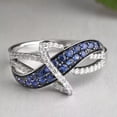 thumbnail image 1 of QQTDFG Retro 925 Silver Women Men Wedding Jewelry Cubic Zirconia Party Rings Size 6-10-8-Style_1, 1 of 6