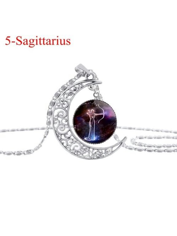 Scorpio Sagittarius Constellation Necklace Horoscope Astrology Zodiac Pendant-5-Sagittarius