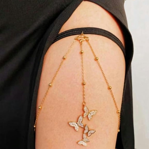 QQTDFG Sexy Accessories Leg Body Chain Party Beach Jewelry New Thigh Chain-default