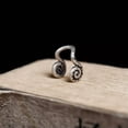 thumbnail image 1 of QQTDFG Single Spiral Swirl 925 Sterling Silver Ear Cuff Clip on Earring A1575-default, 1 of 5