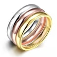 thumbnail image 1 of QQTDFG Stainless Steel Band Wedding Set Ring Womens Unisex B432-8, 1 of 6