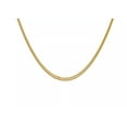thumbnail image 1 of QQTDFG Stainless Steel Necklace Unisex Gold Snake Lobster Clasp L128-default, 1 of 5