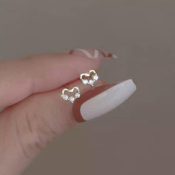 QQTDFG To My Dearest Mother Daughter Exquisite Ear Stud Gift Most Real Love And-default
