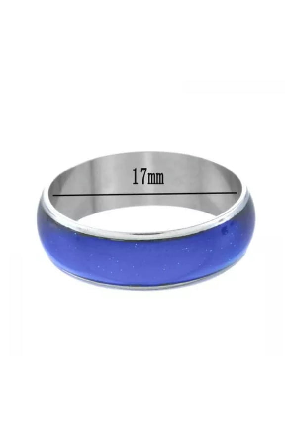 Unisex Amazing Mood Ring Temperature Control Color Change Band Emotion Feeling-17