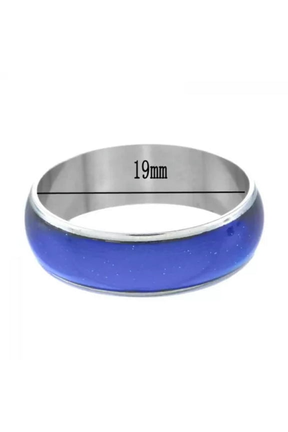 Unisex Amazing Mood Ring Temperature Control Color Change Band Emotion Feeling-19