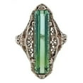 thumbnail image 1 of QQTDFG Vintage 925 Silver Turquoise Ring Women Man Wedding Party Gift Jewelry Size 6-10-#13-6, 1 of 3