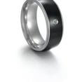 thumbnail image 1 of QQTDFG Waterproof Multifunctional NFC Finger Ring Smart Wearable Connect Intelligent-black-8, 1 of 9