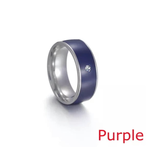 QQTDFG Waterproof Multifunctional NFC Finger Ring Smart Wearable Connect Intelligent-blue-7