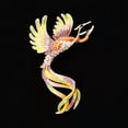 thumbnail image 1 of QQTDFG Womens Charm Rhinestone Phoenix Bird Animal Brooch Pin Gift -Multicolor, 1 of 4