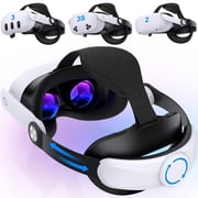 QQV Head Strap for Meta Quest 3/3S/Quest 2,VR Accessories Strap with Double Knobs Adjustable Elite Strap