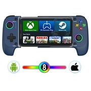 QQV Wireless Mobile Gaming Controller for iPhone & Android, iOS, Blue