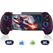 QQV Mobile Gaming Controller, Wireless Phone Controller for iPhone/Android Support Xbox Cloud, Steam Link, Call of Duty, Roblox, Cloud Android iOS Controller,
