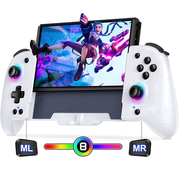 Wireless Pro Controller for Nintendo Switch/Switch OLED, with Ergonomically, Programmable Buttons & Turbo Mode