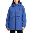 thumbnail image 1 of QQZ Oversized Hooded Zip Up Cardigan For Women, Long Sleeve Windproof Cardigan Sweaters For Women, Lightweight Fall Outfits For Travel Business Casual Outdoor Daily Wear, 1 of 9