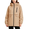 thumbnail image 1 of QQZ Oversized Hooded Zip Up Cardigan For Women, Long Sleeve Windproof Cardigan Sweaters For Women, Lightweight Fall Outfits For Travel Business Casual Outdoor Daily Wear, 1 of 9