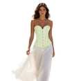 thumbnail image 1 of QQZ Strapless Sweetheart Corset Top For Women, Jacquard Tummy Control Shapewear Women Plus Size Corset For Cosplay Party Daily Outfit, 1 of 7
