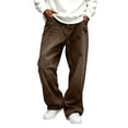 thumbnail image 1 of QQZ Wide‑Leg Baggy Jeans for Men, High‑Waisted Trendy Casual Mens Wide‑Leg Denim Pants for All‑Season Daily Party and Street Wear, 1 of 9