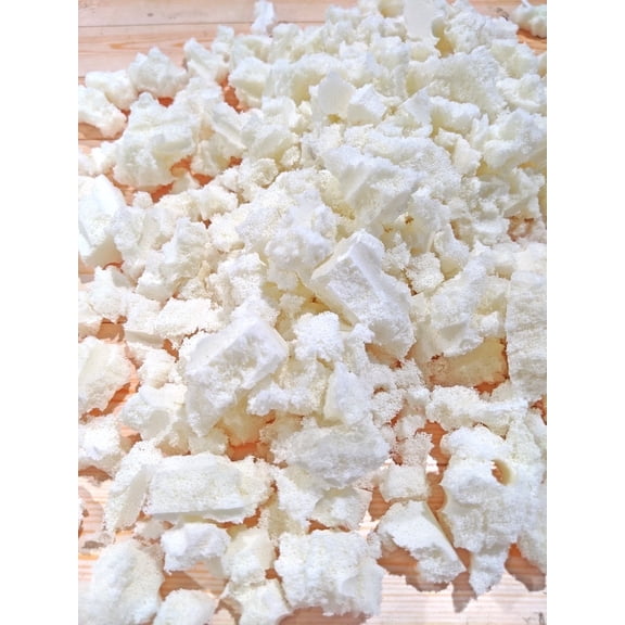QQbed Shredded Latex Foam Filling, 10 lb, Made in USA, 1 Pack