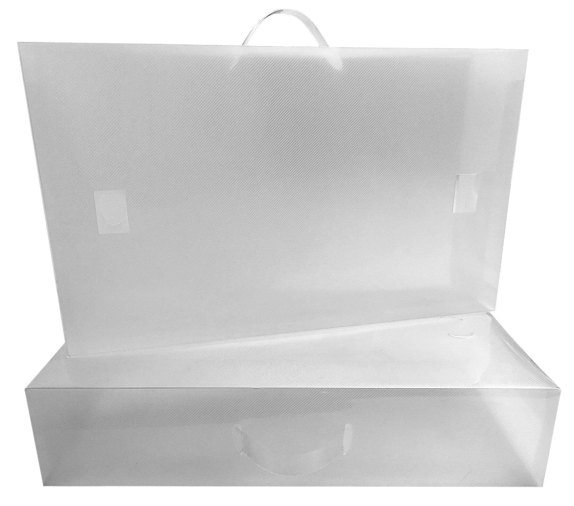 QQbed 10 Pack Clear Plastic Stackable Storage Organizer Shoe Boxes with ...