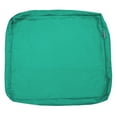thumbnail image 1 of QQbed 4 Pack Peacock 25"x25"x5" Washable Covers for Outdoor Patio Chair Sofas Seat Cushions, 1 of 5