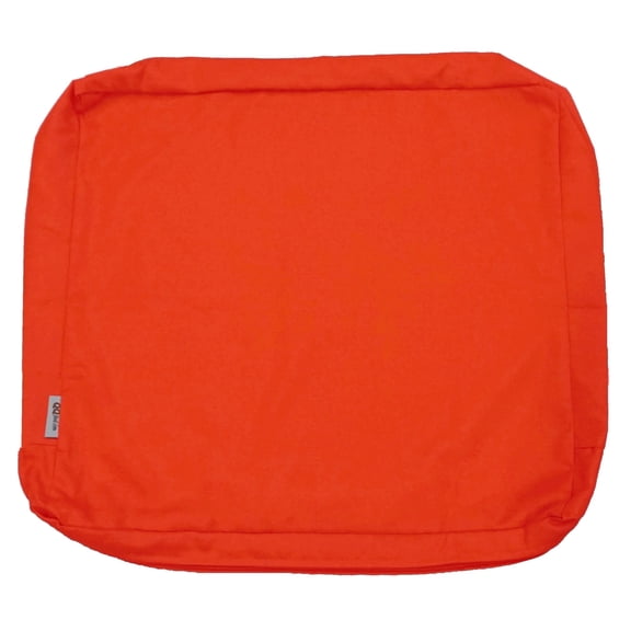 QQbed 4 Pack Tango 20"x18"x4" Washable Covers for Outdoor Patio Seat Pillow Cushions