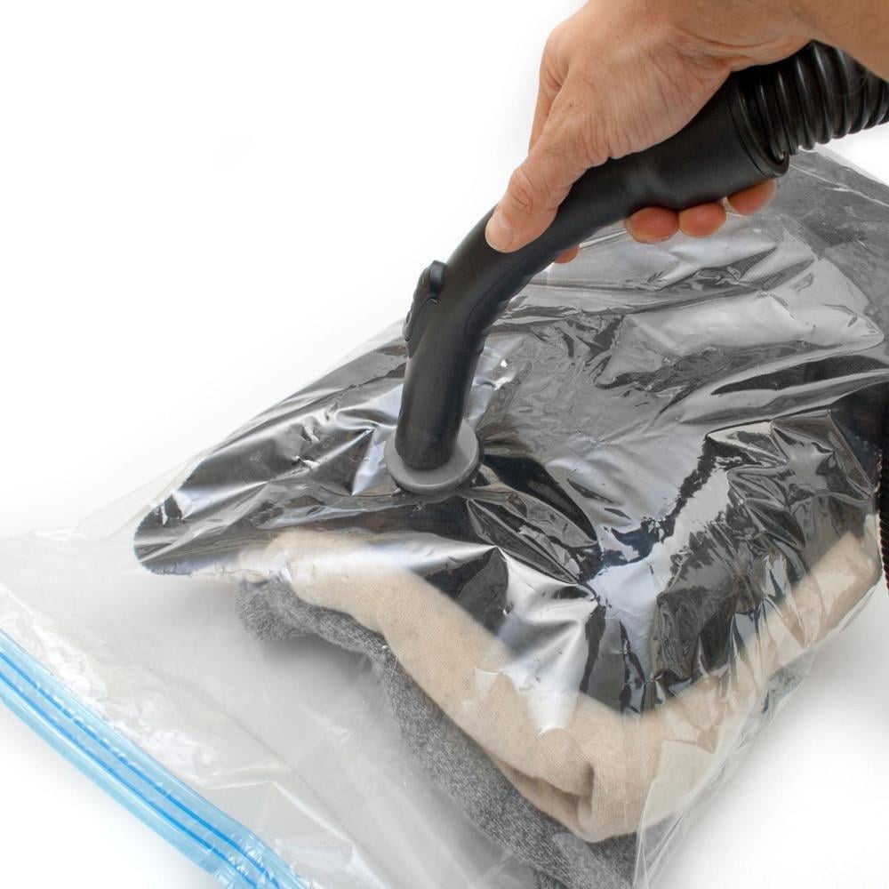 6 Pack Combo Extra Jumbo and Jumbo Double Seal Waterproof Vacuum Storage Bags Pack Contains 3 Jumbo 52"x39" and 3 Extra Jumbo 52"x47" Bags