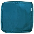 thumbnail image 1 of QQbed 6 Pack Pacific Blue 23"x23"x5" Washable Covers for Outdoor Patio Seat Cushions, 1 of 5