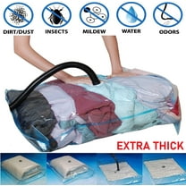 QQbed 13-pack XL Extra Large Vacuum Space Saver Storage Bags Travel Closet Organizing Bag