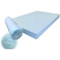 thumbnail image 1 of QQbed Memory Foam 47" Length x 29" Width x 4" Height  Soft Firm Upholstery Cushion Pad Blue Cooling, 1 of 6