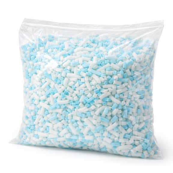 QQbed Shredded Memory Foam Fill, 40 lb, Bean Bag Refill for Pillows, Cushions and Crafts