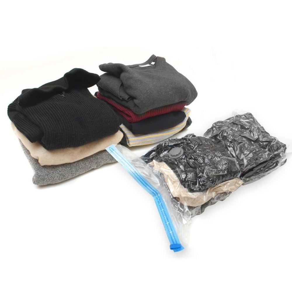 QQbed XL 100 Pack Double Seal Waterproof Vacuum Storage Bags 47"x32" (120x80cm) Reduces Size by up to 80%